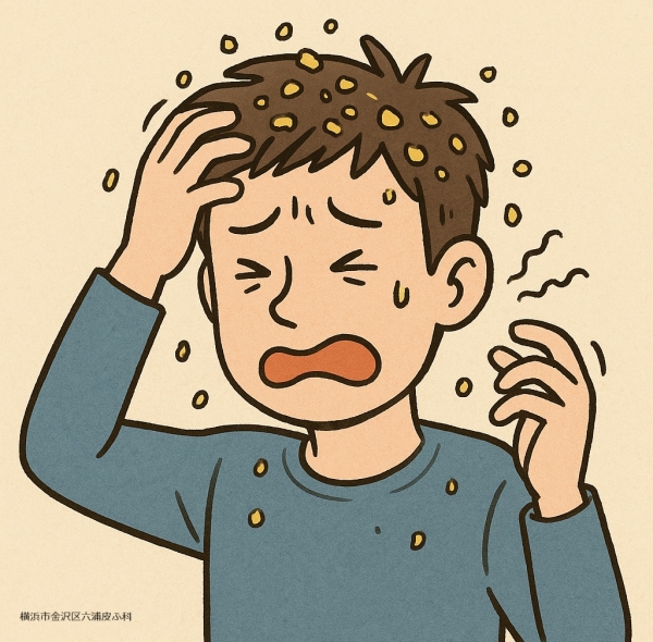 横浜市金沢区六浦皮ふ科 脂漏性皮膚炎