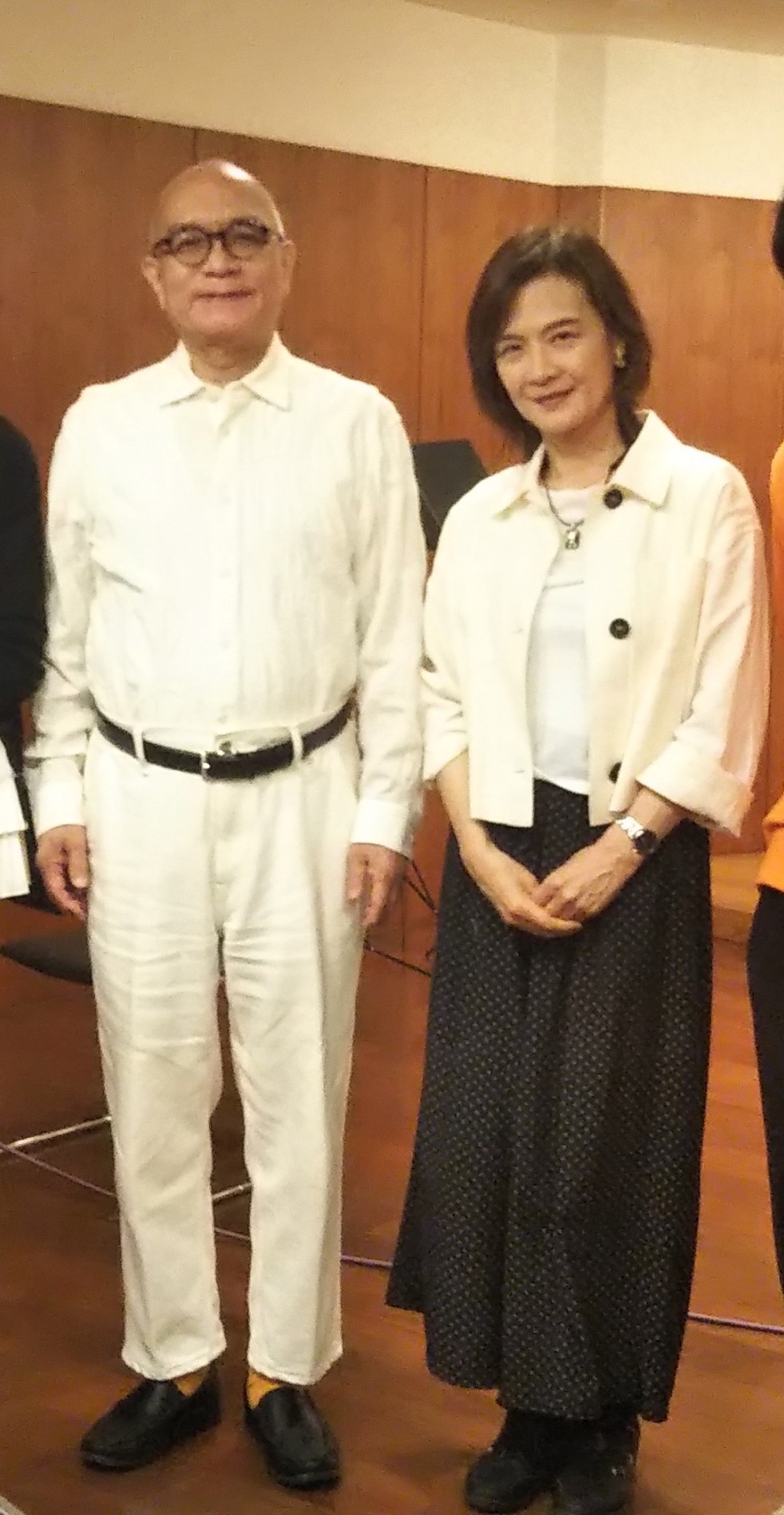 安田芙充央さんと七瀬あゆこ