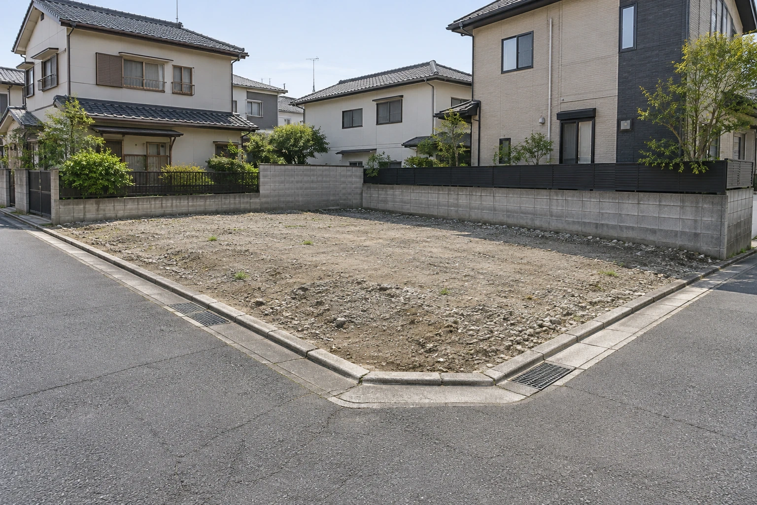 敷地条件を確認する土地のモデルケース用イメージ