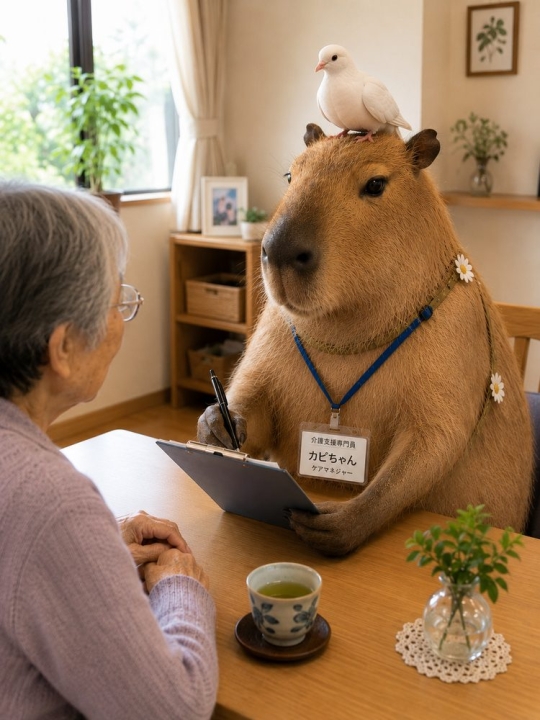 生活相談の様子