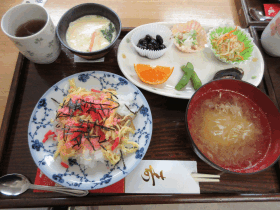 デイサービスで提供している食事の様子