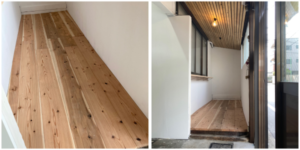 名古屋店舗diyのお手伝いmakegrant